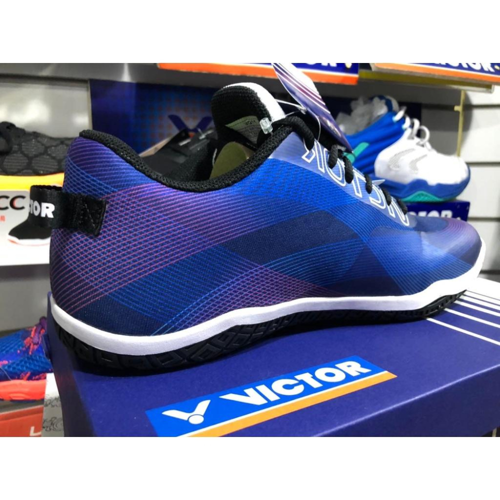 26（羽球世家）勝利 寬楦U2.5 羽球鞋 VG-11 B藍紫漸層 3E 內置中底VG11新版升級 VICTOR-細節圖6