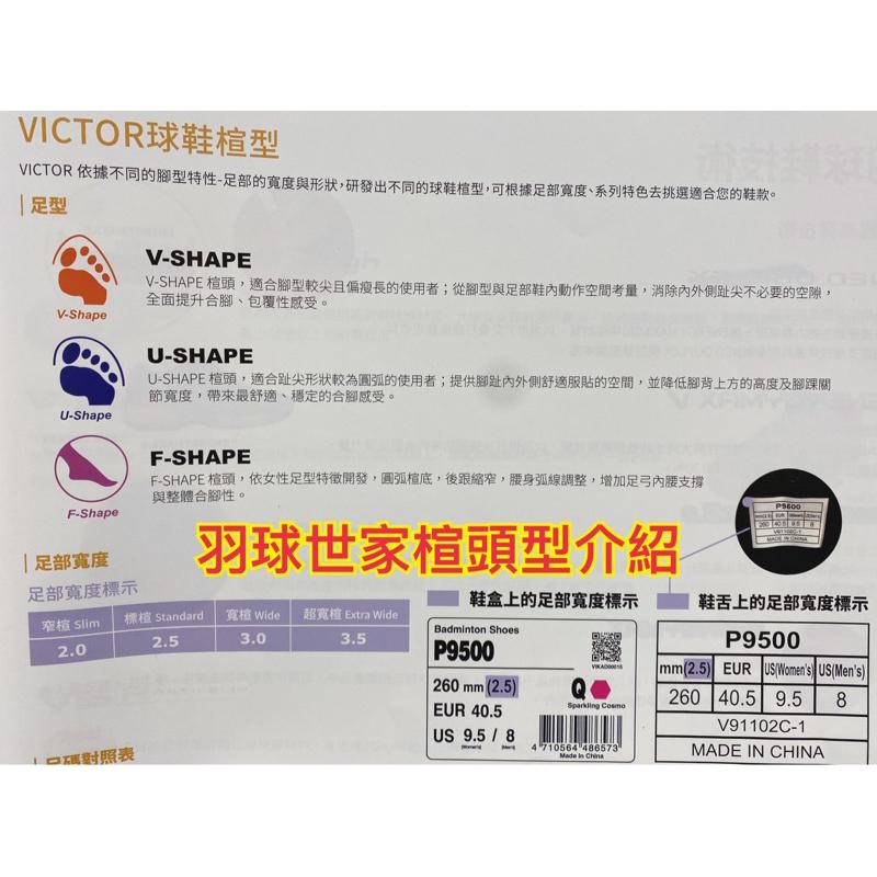 26（羽球世家）勝利 寬楦U2.5 羽球鞋 VG-11 B藍紫漸層 3E 內置中底VG11新版升級 VICTOR-細節圖7