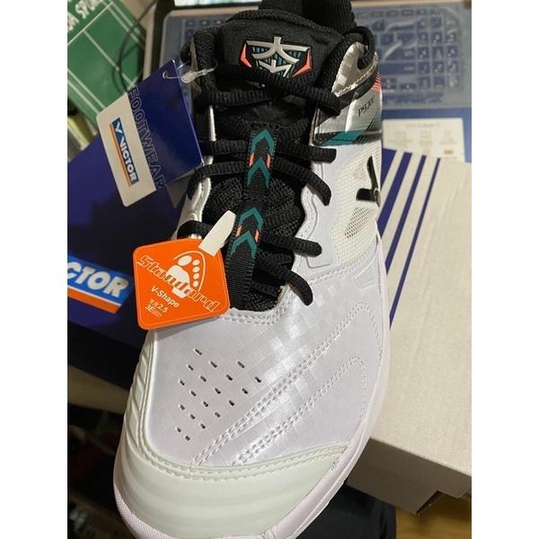 超低價促銷（羽球世家）戴資穎 Victor 勝利 P-9200II 夯 白色 小戴 指定鞋款 P9200 羽球鞋-細節圖3