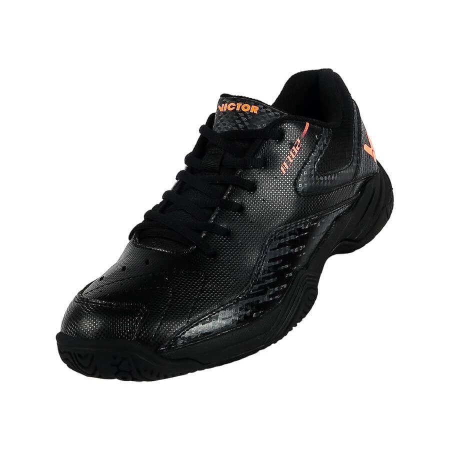 22 23（羽球世家) 勝利 寬楦 羽球鞋 A102 C 黑 輕量化 VICTOR 羽球鞋 102 經典款-細節圖7
