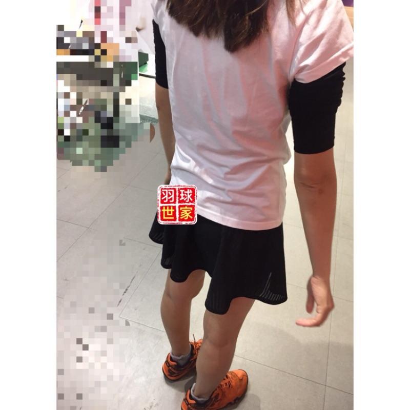 L XL（羽球世家）李寧 羽球褲裙 ASKM056  羽球裙 運動裙 網球百褶褲裙 LINING 寶藍-細節圖2