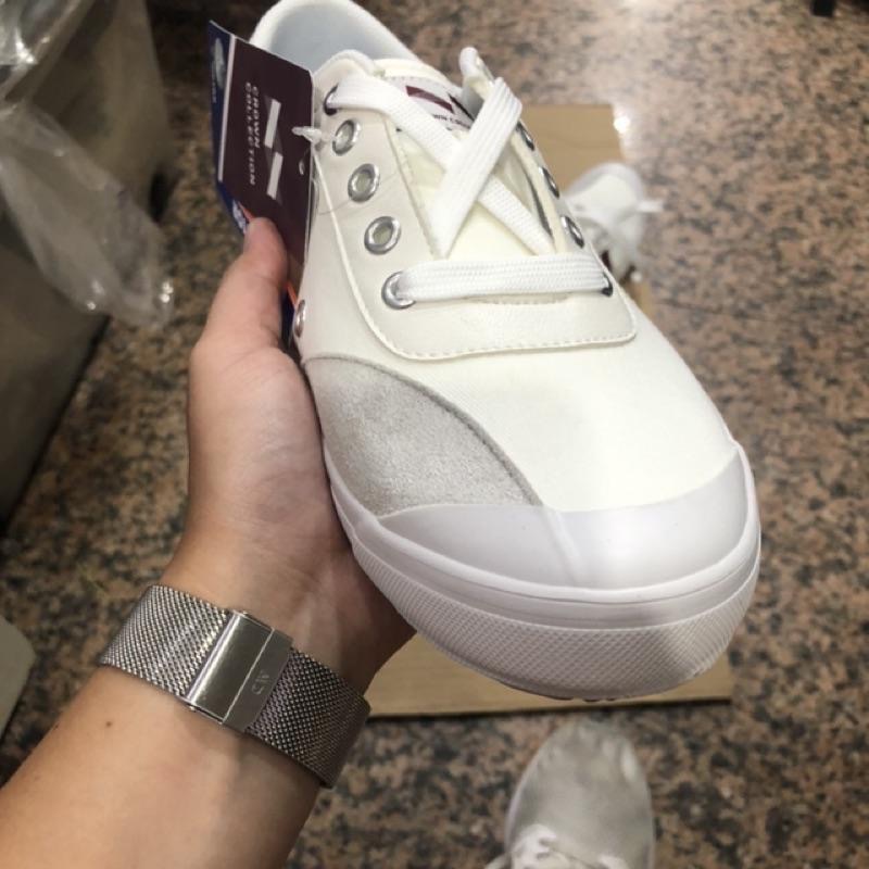 （羽球世家）勝利 帆布鞋 王冠系列 CCS 2.0 勝利限定款復古休閒鞋~鞋頭內側麂皮仿造羽球鞋-細節圖5