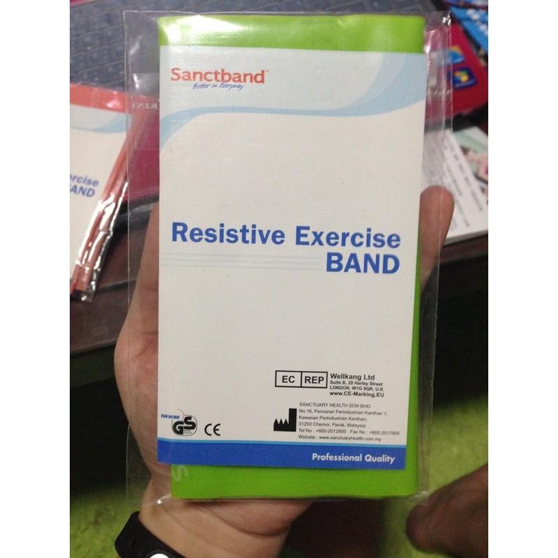 ◇ 羽球世家◇【訓練拉力帶】 科正推薦 Sanctband 專業型彈力帶《多種拉力強度，可自行挑選》ACC102 最便宜-細節圖6