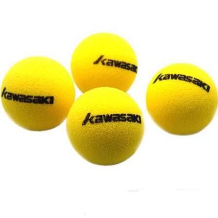 (羽球世家) KAWASAKI 海綿網球  迷你兒童專用網球(海棉球) 小朋友較不會受傷-細節圖2