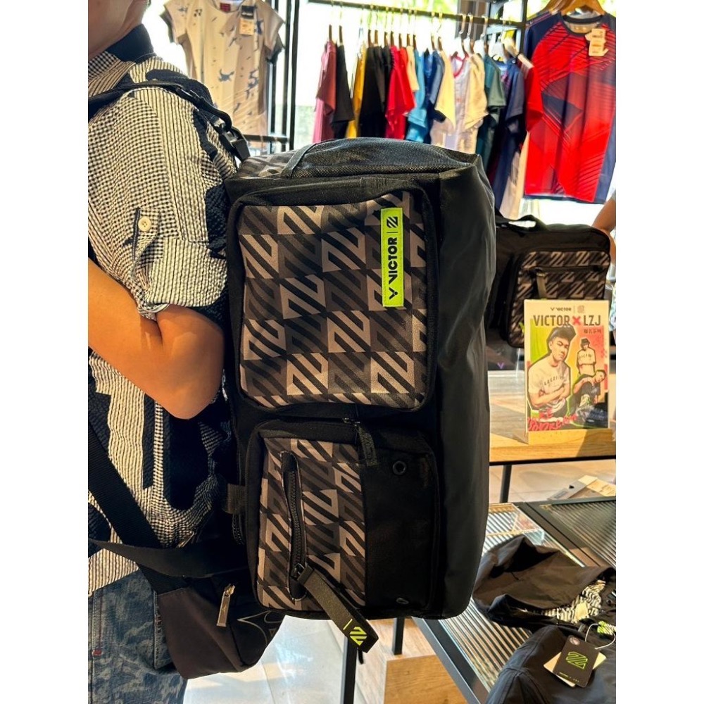 （羽球世家）勝利 VICTOR 羽球專用手提羽球拍袋包 側背包 獨家限量 羽球袋 拍包 單肩背-細節圖3