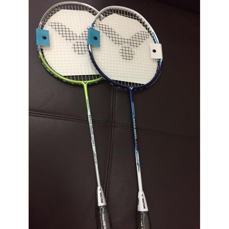 (羽球世家) 勝利 Victor 亮劍 羽球拍 BRS 1750 L蘋果綠/ 亮劍1650 L 深藍白 5U 初學中階-細節圖2