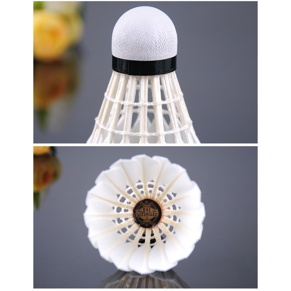 （羽球世家） RSL 頂級鵝毛羽球 超穩定耐打 亞斯龍 黃金球 Ultimate 限量(一顆抵六場) 完勝 YYAS50-細節圖5