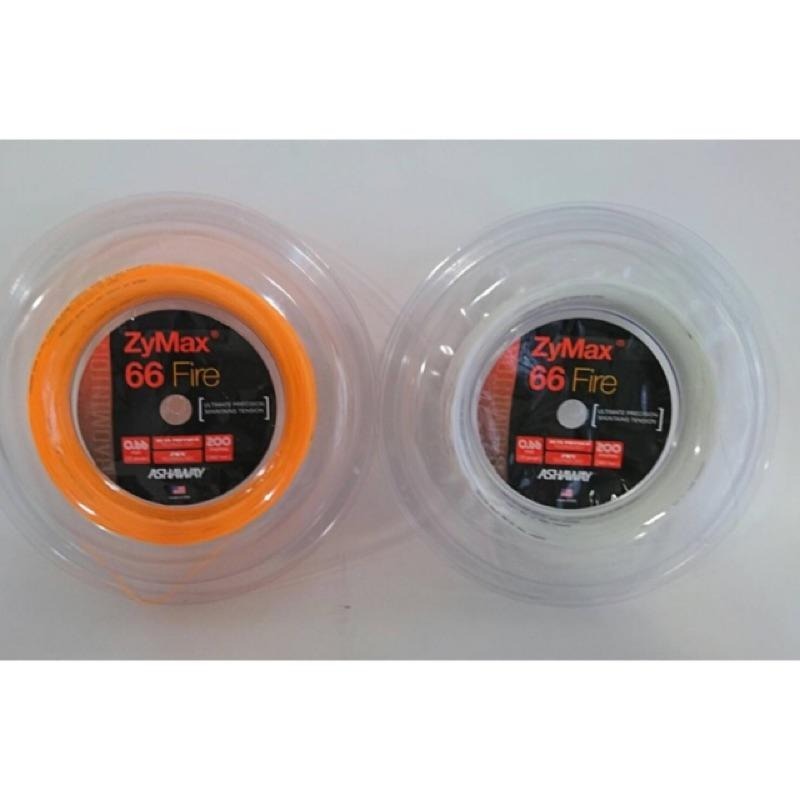 衝評價促銷 (羽球世家) Ashaway 羽球線 zymax 62 Fire 66FIRE 彈性與耐用 200M-細節圖3