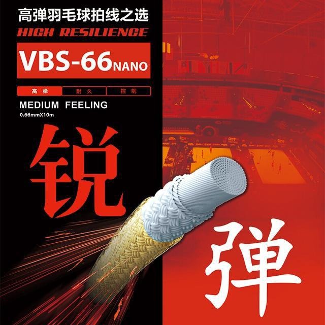 ◇ 羽球世家◇勝利 VBS66 NANO 高彈線 戴資穎指定 VBS-66N 手感舒適《超細線0.66mm》VICTOR-細節圖2