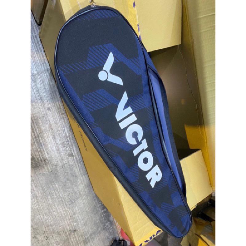 (羽球世家) 勝利Victor 羽球拍袋 專用 三支裝拍袋  黑綠 3隻裝袋 羽球袋-細節圖5