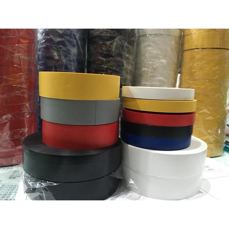 ◇ 羽球世家◇臺灣製 四維膠帶 網球 羽球拍固定膠帶  封口膠 不留殘膠  避免脫落 小卷  多色 臺灣製-細節圖2