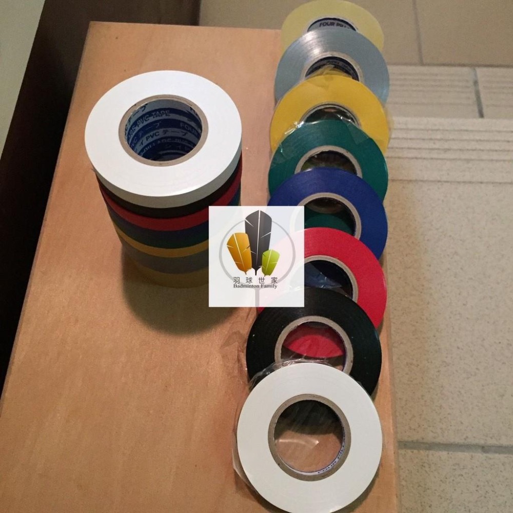 ◇ 羽球世家◇臺灣製 四維膠帶 網球 羽球拍固定膠帶  封口膠 不留殘膠  避免脫落 小卷  多色 臺灣製-細節圖5