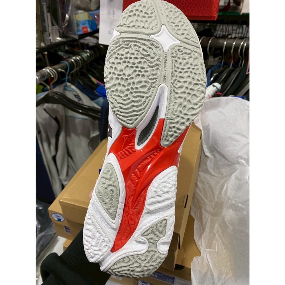 （羽球世家）Mizuno 美津濃 WAVE LIGHTNING ELITE 高階男款排球鞋 V1G260059-細節圖2