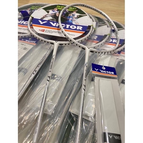 （羽球世家）勝利羽球拍 JS-T1 白帥帥 白金羽球拍 台灣🇹🇼限定款 JST1 攻防拍 4U反發碳管NANO TUBE-細節圖2