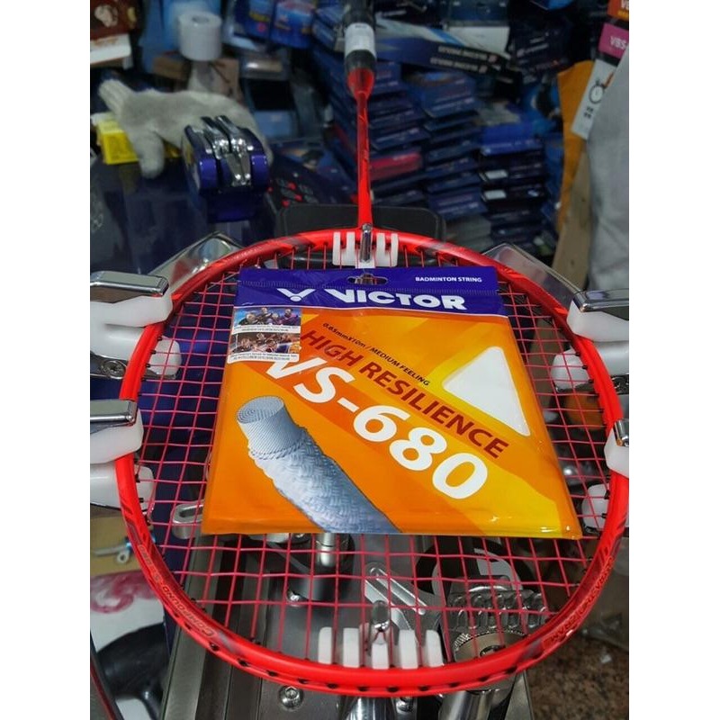 （羽球世家）4U 勝利 羽球拍 神速ARS-30H 丹尼斯紅/紫色 穩定快速出擊 Victor ARS 30 耐高磅-細節圖7