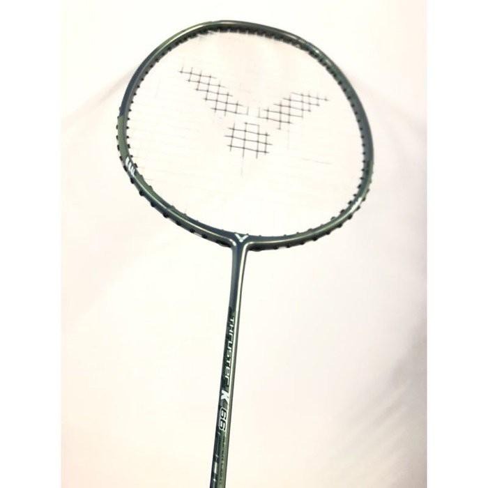 (羽球世家）66g 極輕美型 VICTOR 勝利TK-66 內斂綠 7U G6 强叠層系統 適合喜歡輕量速打球友-細節圖2