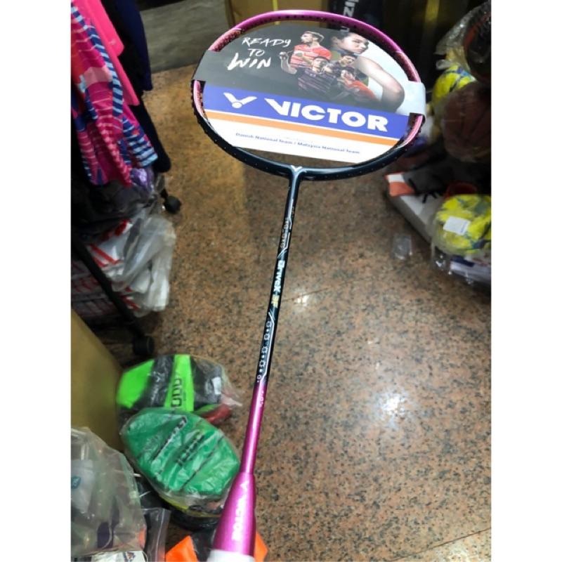 4U 5U超輕拍 (羽球世家) 勝利 VICTOR 女用羽球拍  DX-3F Q黑粉 中桿軟 DriveX 馭 DX3F-細節圖6