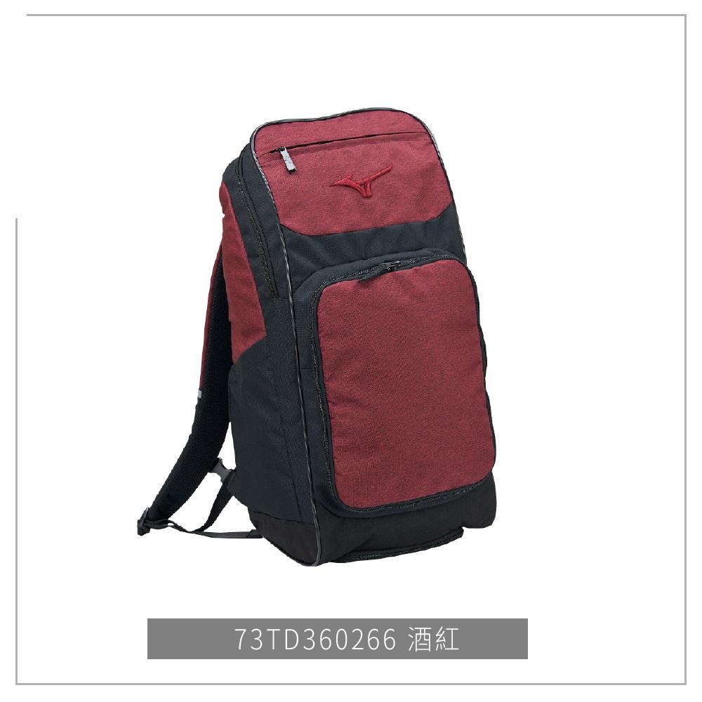 ◇ 羽球世家◇【拍包】Mizuno 美津濃 羽球背包 網球背包 雙肩 獨立鞋袋 2支裝-細節圖3