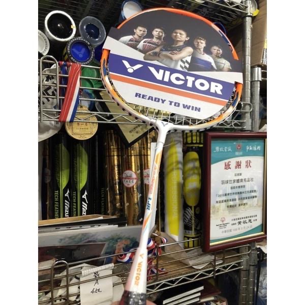 ◇ 羽球世家◇【兒童羽球拍】勝利VICTOR JS-7 ARS-1JR 羽球拍 5歲以下幼童 學習拍 鋁合金拍 體驗入門-細節圖2