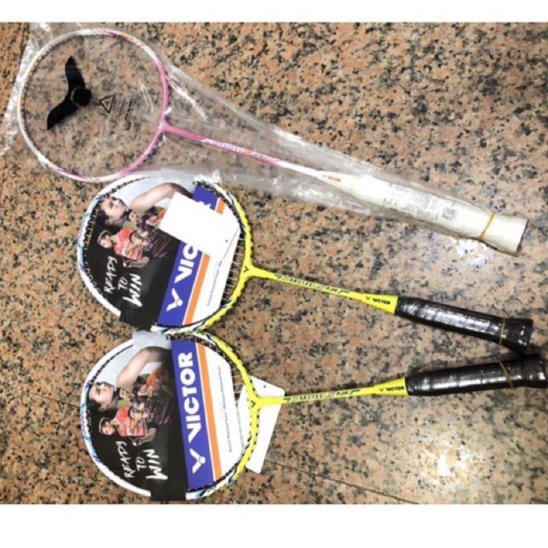 ◇ 羽球世家◇【兒童羽球拍】勝利VICTOR JS-7 ARS-1JR 羽球拍 5歲以下幼童 學習拍 鋁合金拍 體驗入門-細節圖5