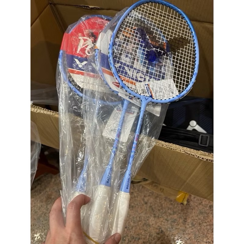 ◇ 羽球世家◇【兒童羽球拍】勝利VICTOR JS-7 ARS-1JR 羽球拍 5歲以下幼童 學習拍 鋁合金拍 體驗入門-細節圖7