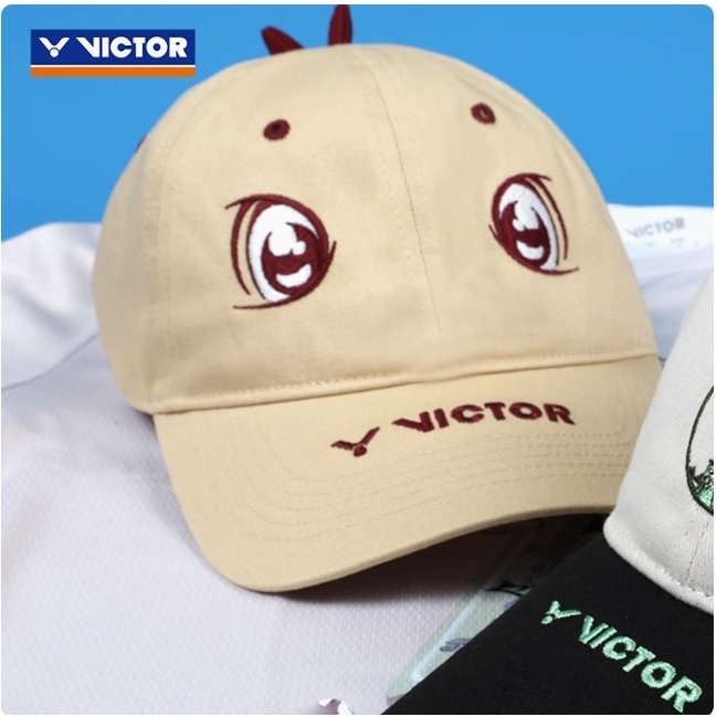限量!!!（羽球世家）勝利 大盃賽 羽球帽 小恐龍紀念遮陽帽 運動帽 限量商品-細節圖2