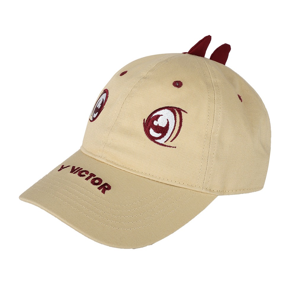 限量!!!（羽球世家）勝利 大盃賽 羽球帽 小恐龍紀念遮陽帽 運動帽 限量商品-細節圖3