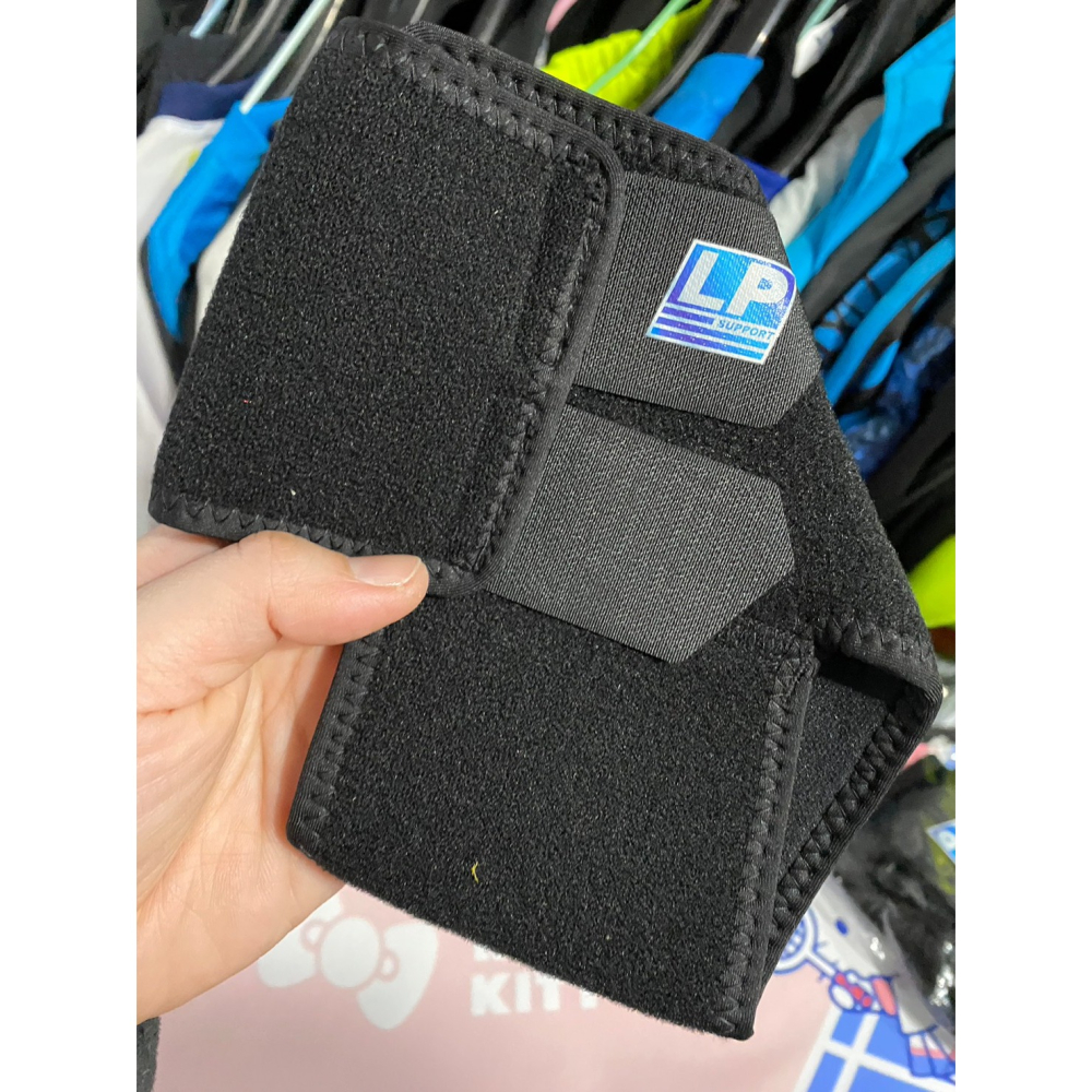 (羽球世家) LP 羽球護踝 757CA 八字纏繞穩定支撐 可調式分段 護踝  LP 運動護踝 高透氣  (1個裝)-細節圖2