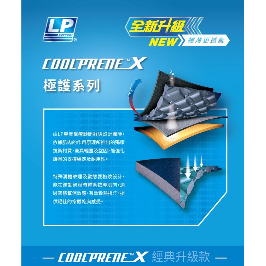 (羽球世家) LP 羽球護踝 757CA 八字纏繞穩定支撐 可調式分段 護踝  LP 運動護踝 高透氣  (1個裝)-細節圖5