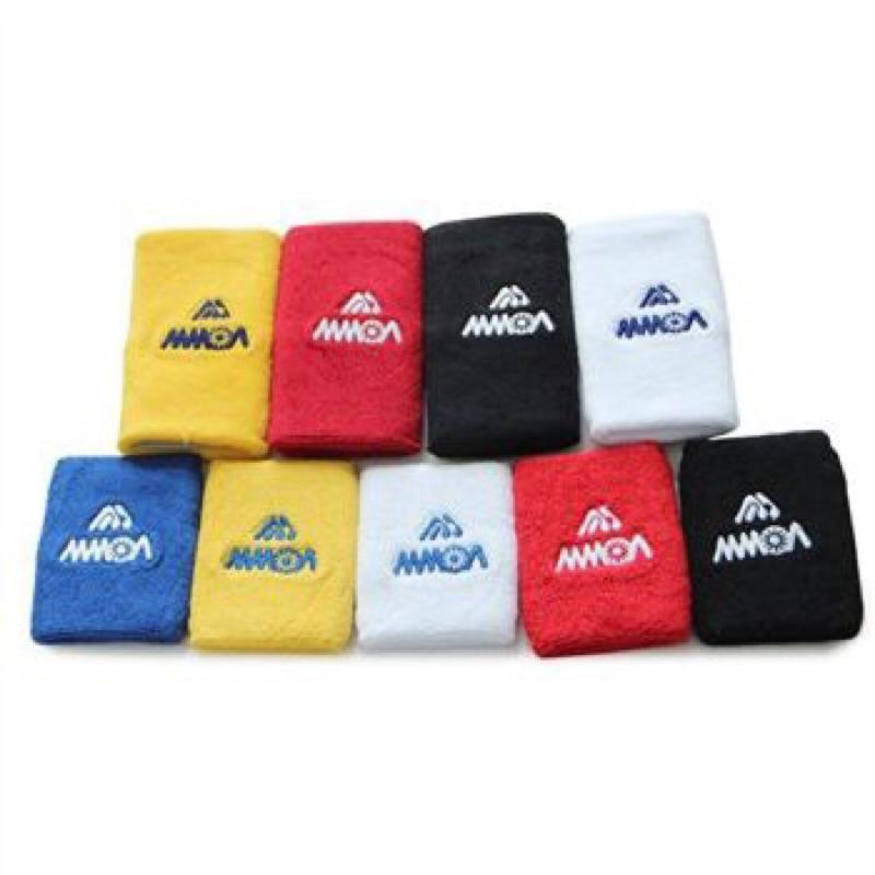 ◇羽球世家◇【運動護腕】MMOA摩亞 日本品牌  吸汗護腕 棉質 8*10cm  多種顏色(中)  單個裝-細節圖2