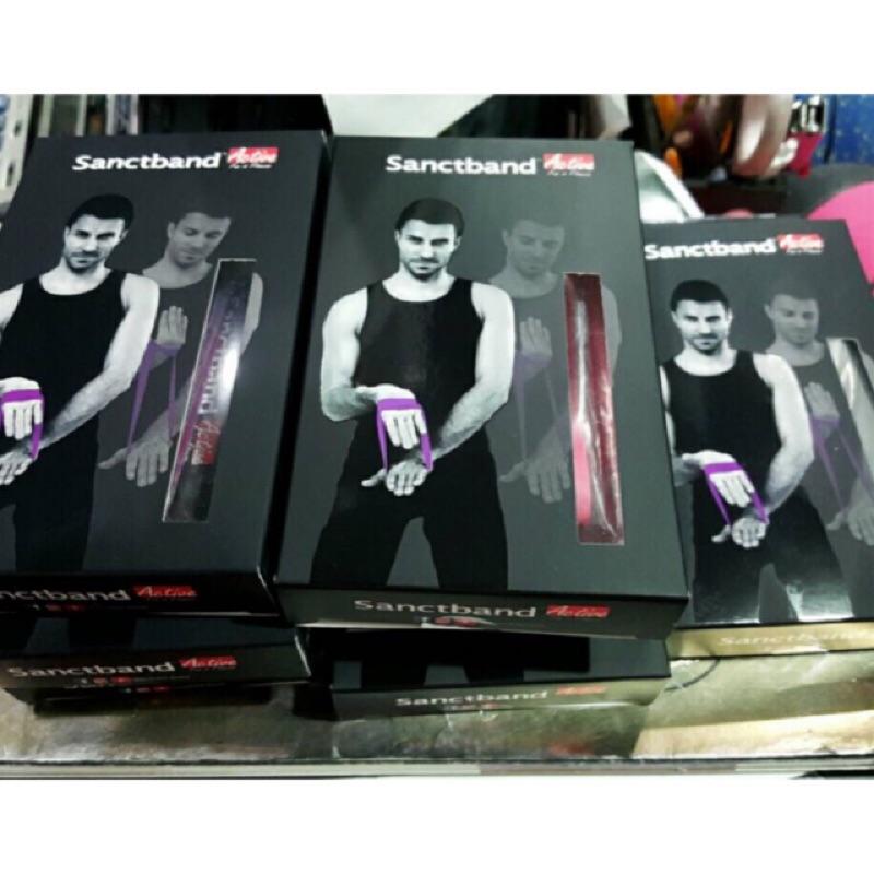 現貨(羽球世家) 環狀拉力帶 Sanctband 拉力環帶 天然乳膠 伸展運動直線性阻力訓練 改善平衡、提升肌力與柔軟度-細節圖3