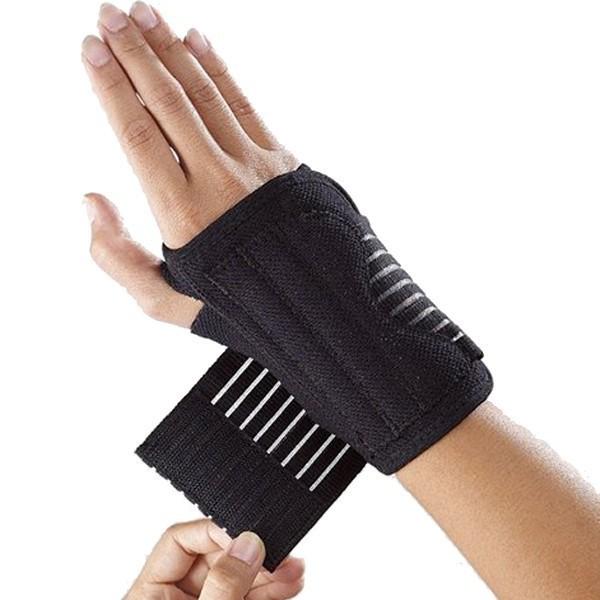 (羽球世家) LP 護具 LP552 護腕手腕支撐護手掌半指健身手套-細節圖2