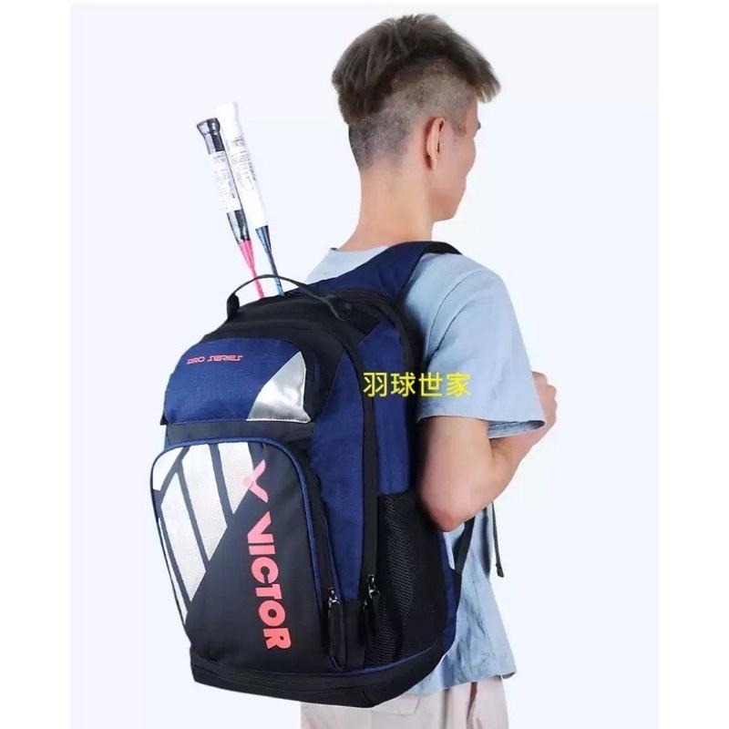 (羽球世家) 勝利 VICTOR 羽球背包 BR-8010背包 最新Pro Series 專業BR8010 三色-細節圖2