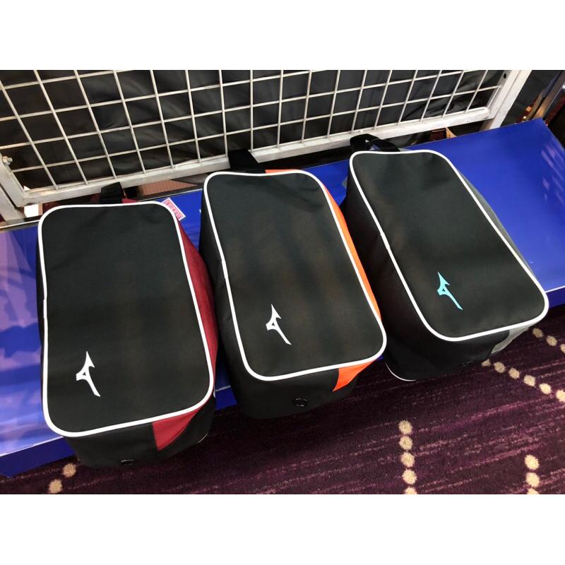 (羽球世家) 美津濃 Mizuno 鞋袋  鞋履收納 9.2L 手提袋 33TM 鞋帶 容量較大可裝30cm-細節圖5