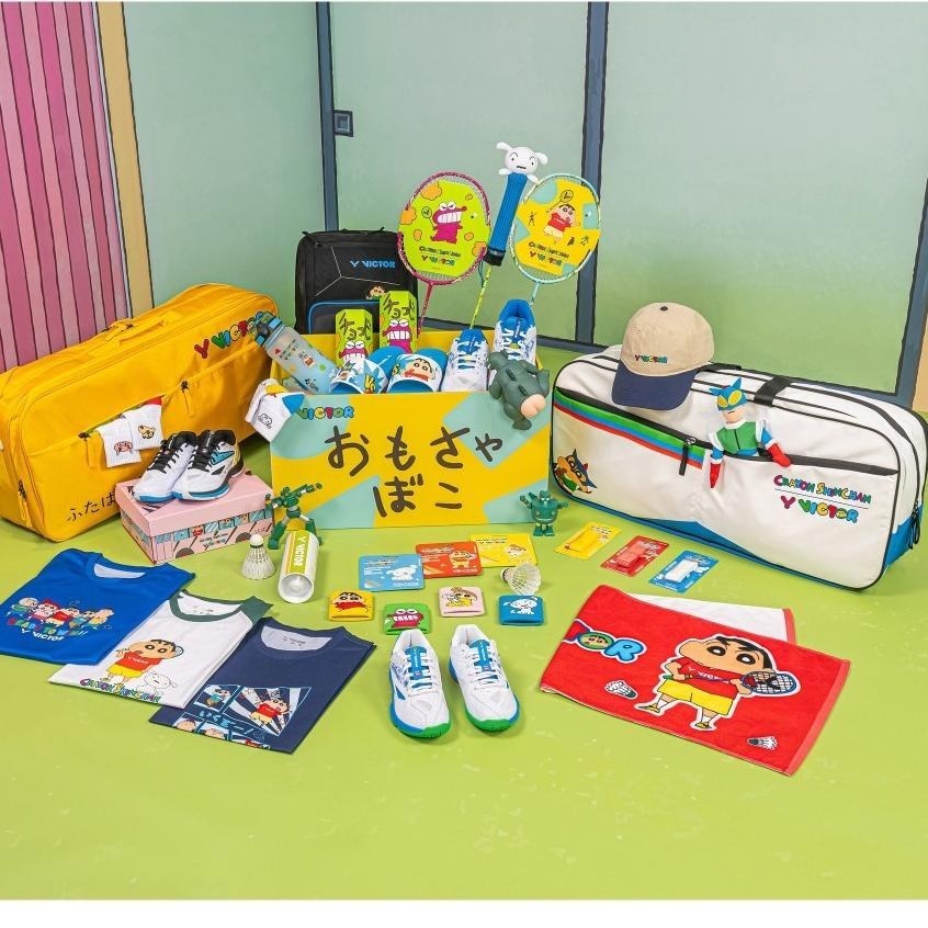 (羽球世家) 勝利 蠟筆小新 聯名 羽球毛巾 C-4191 CS VICTOR毛巾 CRAYON 小白 新之助-細節圖6