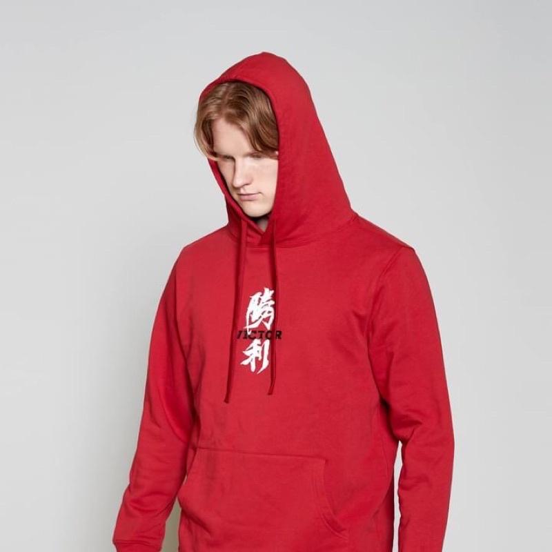 (羽球世家) 勝利 連帽針織長袖 T-15106 VICTOR 羽球帽T 帽踢 3色 《保暖款》 熱銷商品-細節圖3