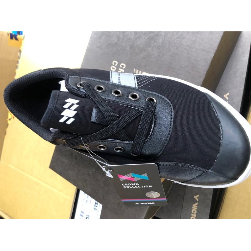 （羽球世家）23 24 勝利 CCS 3.0 戴資穎休閒鞋 第三代 帆布運動鞋 帆布休閒鞋 黑桃 零碼特價-細節圖3