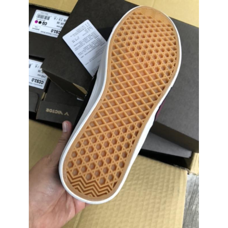 （羽球世家）23 24 勝利 CCS 3.0 戴資穎休閒鞋 第三代 帆布運動鞋 帆布休閒鞋 黑桃 零碼特價-細節圖5