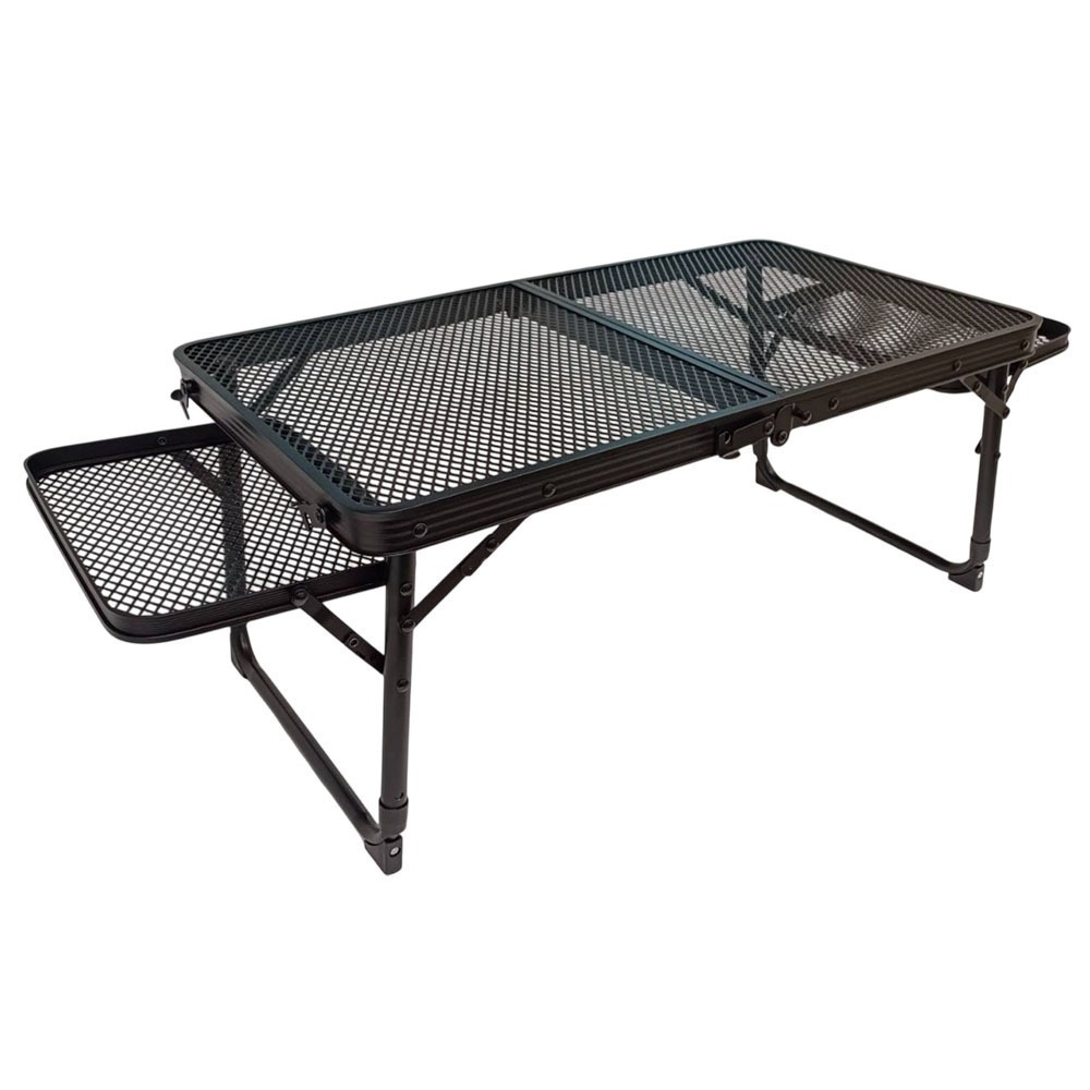 鋼網鋁合金折疊桌(小) 兩側延伸款 露營桌 摺疊桌 野餐桌 懶人桌 露營折疊桌 鋁合金 手提折疊桌-細節圖10