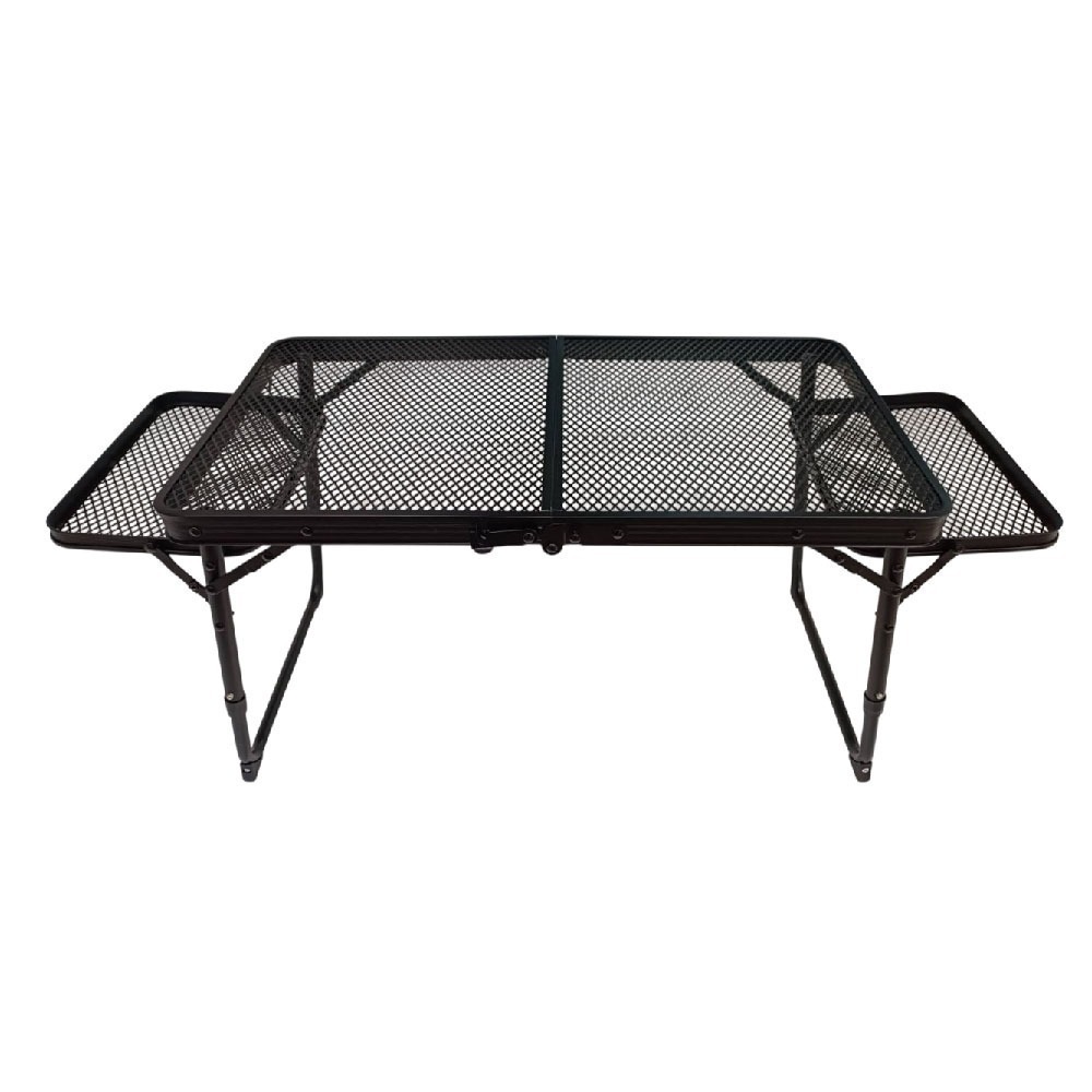 鋼網鋁合金折疊桌(小) 兩側延伸款 露營桌 摺疊桌 野餐桌 懶人桌 露營折疊桌 鋁合金 手提折疊桌-細節圖11