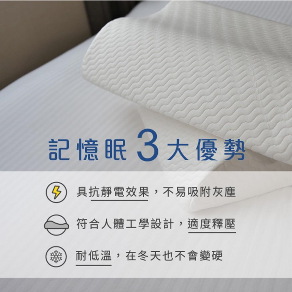 好眠斜坡枕 台灣公司貨 頸椎貼合 舒適入眠 記憶枕 好眠斜坡枕 台灣製造-細節圖7