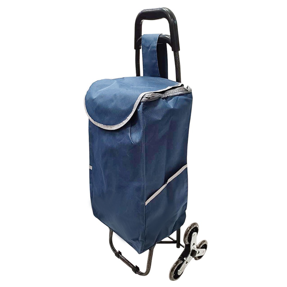 折疊六輪買菜籃車 頂級款水晶輪 爬梯車 購物籃購物袋 拉桿買菜車 輕鬆爬梯車 三輪購物車 可爬樓梯 折疊手推車-規格圖11