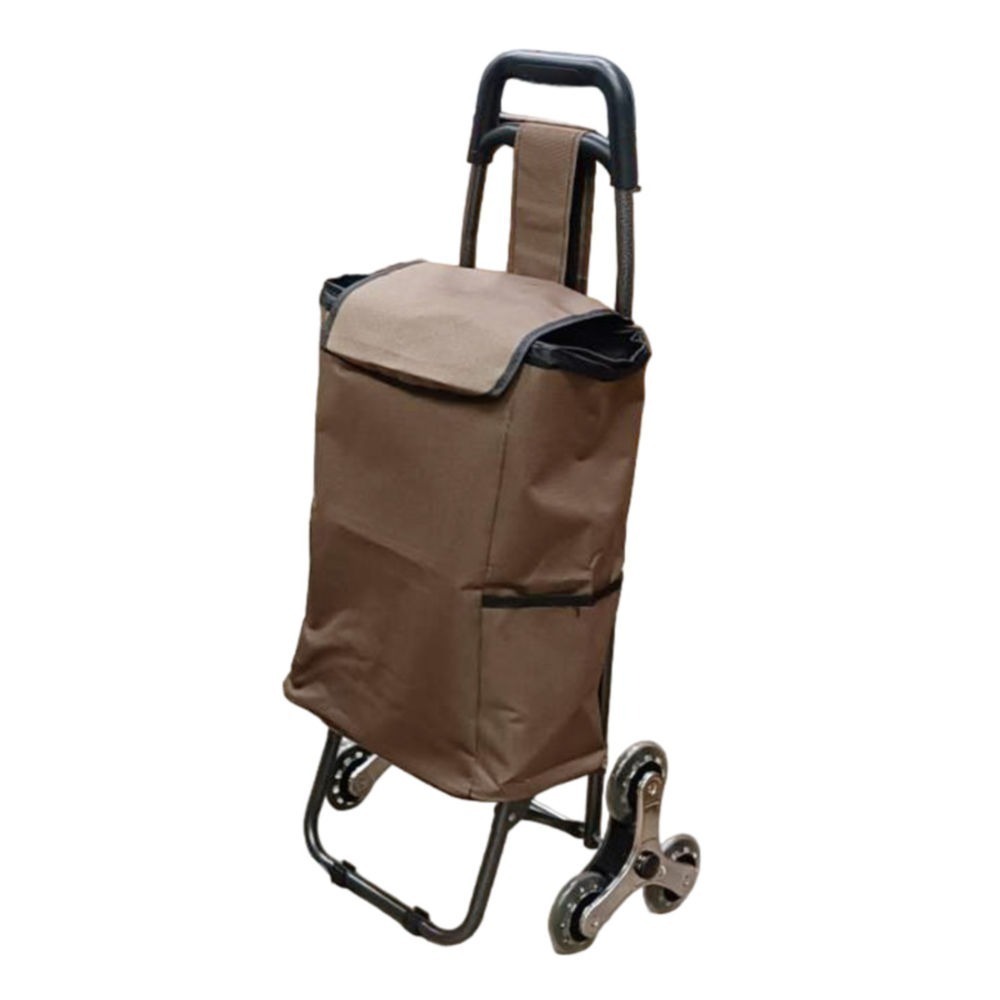 折疊六輪買菜籃車 頂級款水晶輪 爬梯車 購物籃購物袋 拉桿買菜車 輕鬆爬梯車 三輪購物車 可爬樓梯 折疊手推車-規格圖11