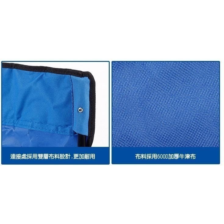 中號休閒輕便折疊椅 大人小孩都適用 輕便椅 登山 露營 戶外桌椅 帆布椅 排隊 釣魚 沙灘椅 露營椅 附提袋-細節圖5