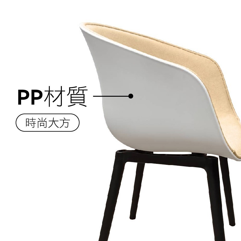 北歐風造型復刻椅 透明餐椅 椅子 化妝椅 餐桌椅 靠背椅 休閒椅 吧檯椅 梳妝椅 椅子北歐 餐廳椅 會議椅 皮革椅-細節圖4