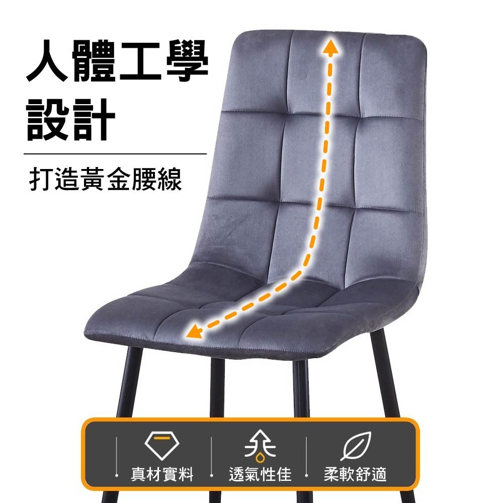 SPF歐風布面餐椅 台灣現貨 2025新版椅，椅子，伊姆斯椅，居家椅，休閒椅，椅，餐桌椅，布面椅，休閒椅，讀書椅，塑膠-細節圖3