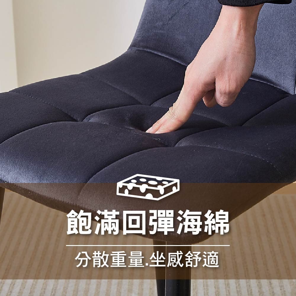 SPF歐風布面餐椅 台灣現貨 2025新版椅，椅子，伊姆斯椅，居家椅，休閒椅，椅，餐桌椅，布面椅，休閒椅，讀書椅，塑膠-細節圖4