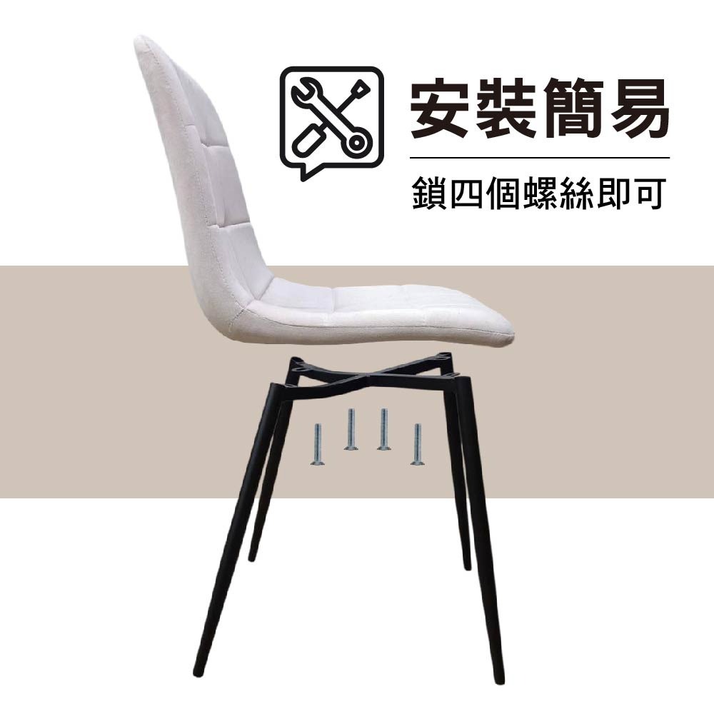 SPF歐風布面餐椅 台灣現貨 2025新版椅，椅子，伊姆斯椅，居家椅，休閒椅，椅，餐桌椅，布面椅，休閒椅，讀書椅，塑膠-細節圖7