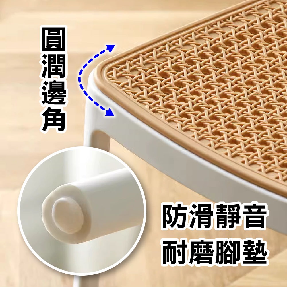 SPF北歐風 仿藤椅 台灣現貨 2024新版，塑膠椅，伊姆斯椅，居家椅，休閒椅，餐桌椅，牛角椅，休閒椅，讀書椅，沙灘椅-細節圖4