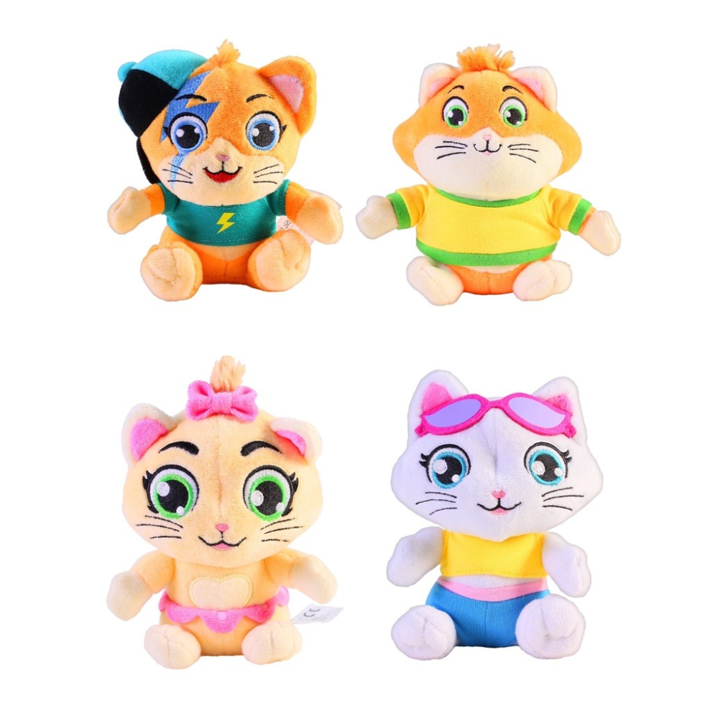 44 cats 四喜貓 5吋絨毛娃娃-細節圖2